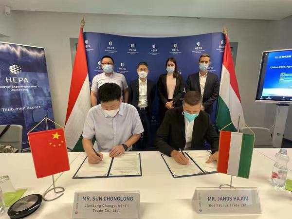 达成独家代理协议,签下百万美元订单 全国首趟拓市场商务包机满载而归